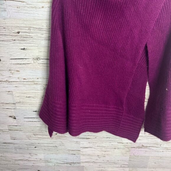 Lauren Ralph Lauren Purple Poncho - Picture 2 of 5